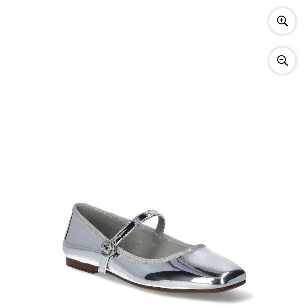 Women’s Silver Mary Jane Shoes